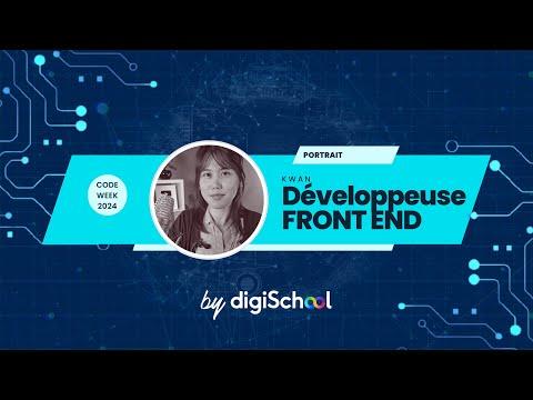 Code Week - Portrait #4 - Développeuse Front-End