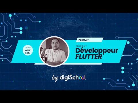 CODE WEEK - Portrait #1 - Le  métier de développeur Flutter