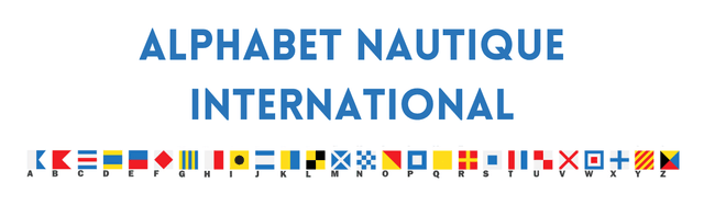 Alphabet nautique international