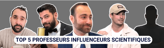 top 5 professeurs influenceurs scientifiques